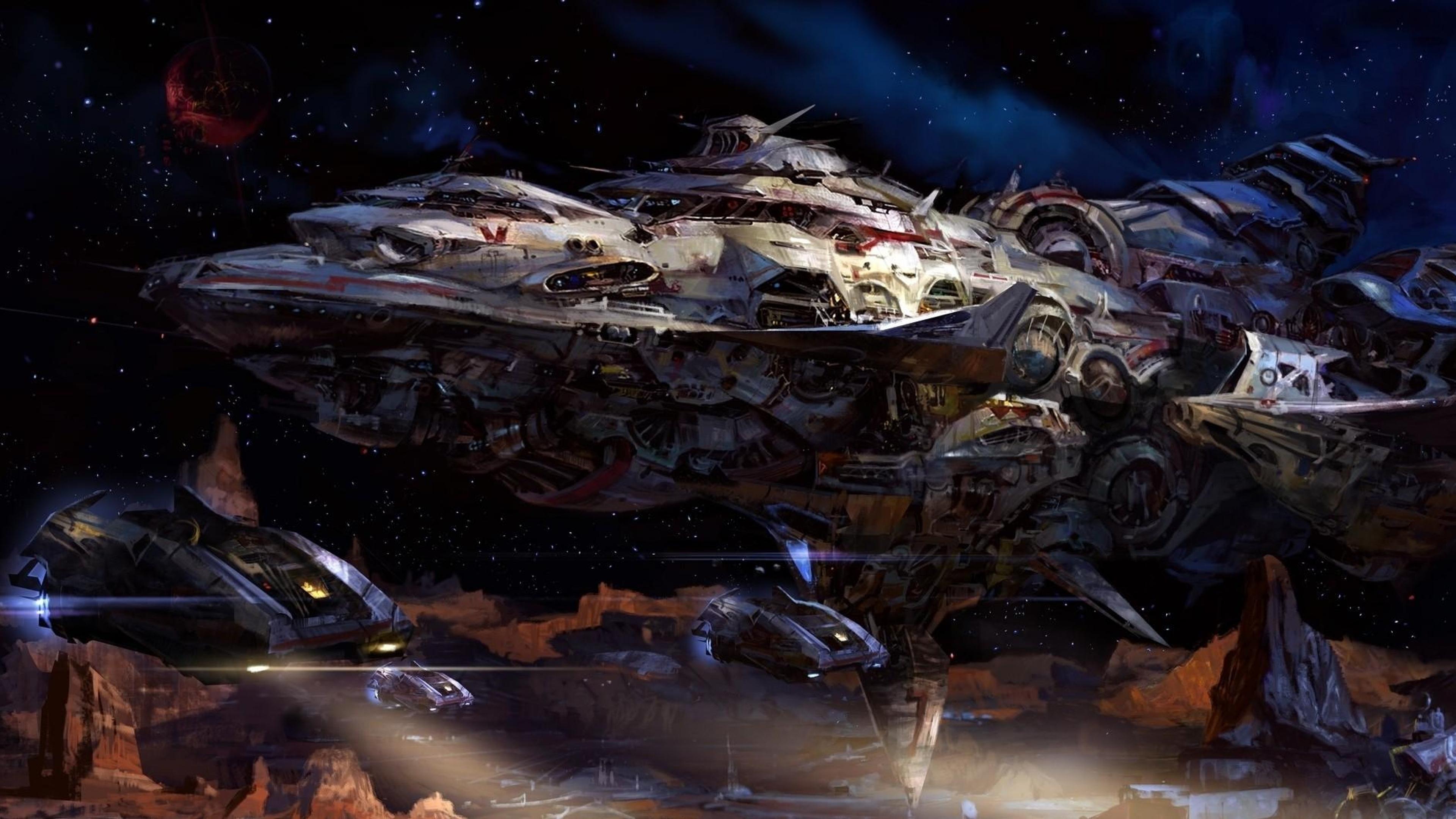 3840x2160 Free download Wallpaper 3840x2160 Space Planet Ship Spaceship 4K Ultra HD HD [3840x2160] for your Desktop, Mobile & Tablet. Explore 4K Ultra HD Space Wallpaper. Reddit Ultra Wide Wallpaper