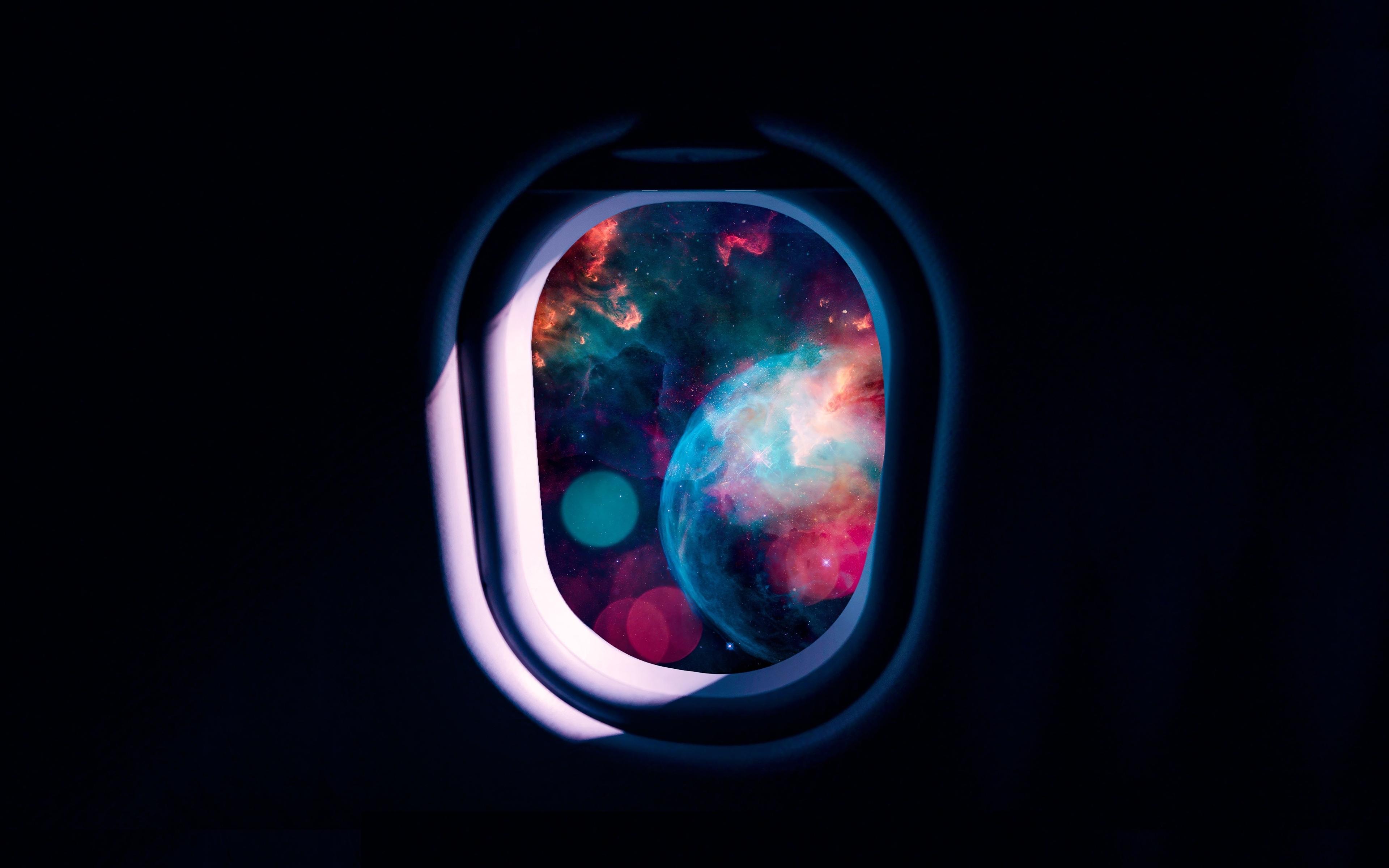 3840x2400 Download 3840x2400 wallpaper spacecraft's window, into space, dark, 4k, ultra HD 16: widescreen, 3840x2400 HD image, background, 23120
