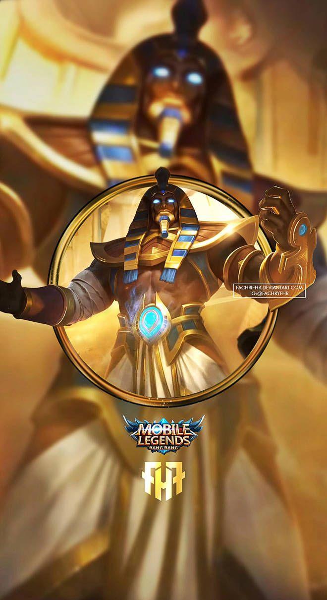 660x1210 Wallpaper Phone Roger Anubis by FachriFHR. Mobile legend wallpaper, Mobile legends, Alucard mobile legends