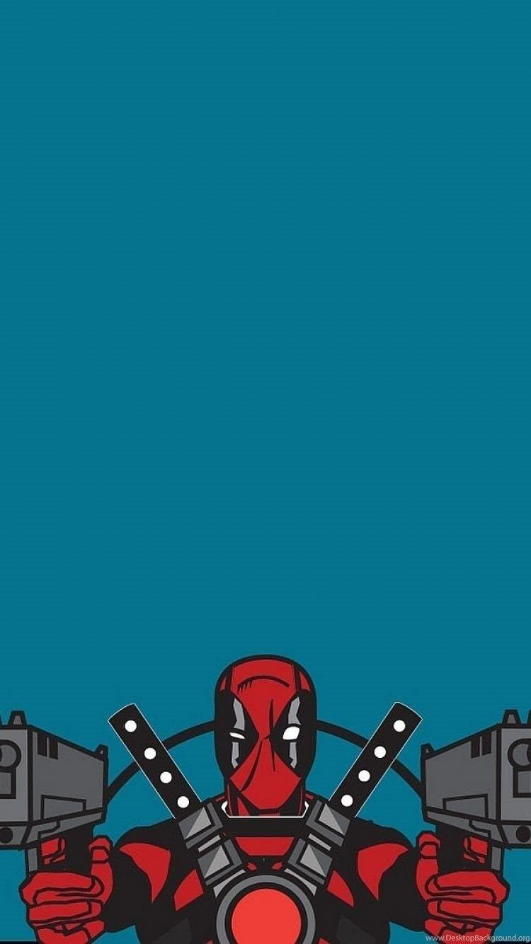 750x1334 IPhone 6S Comics Deadpool Wallpaper Desktop Background