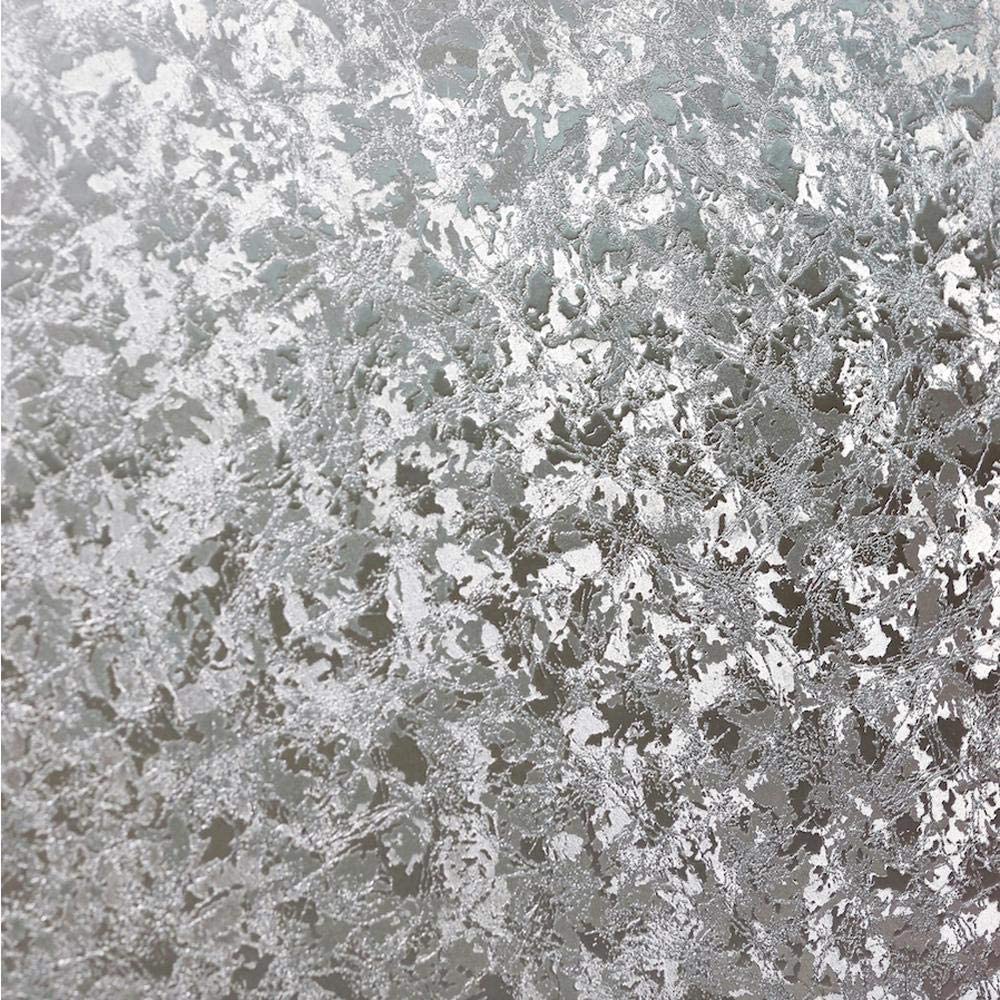 1000x1000 Arthouse Wallpaper, Double Roll, Velvet Crush Foil Silver: Home & Kitchen