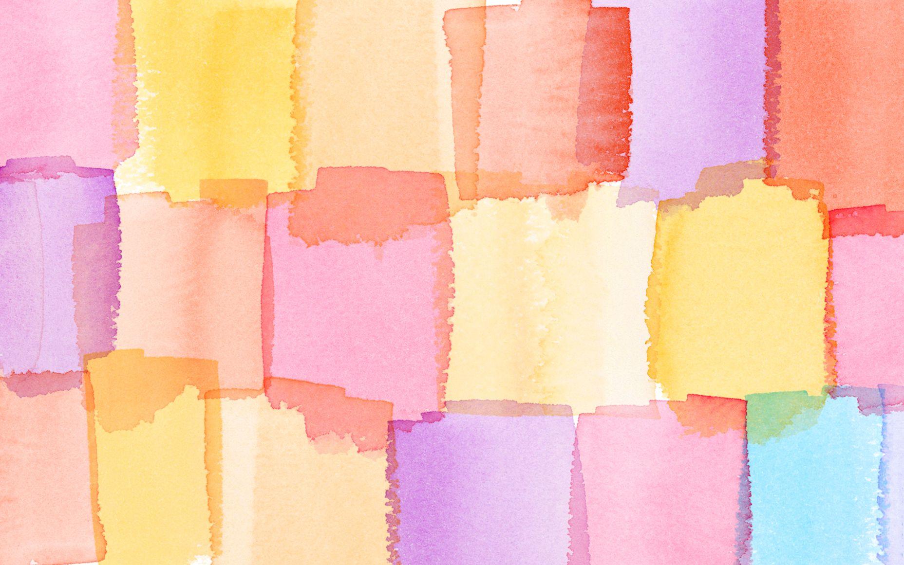 1856x1161 Watercolor Desktop Background Yellow