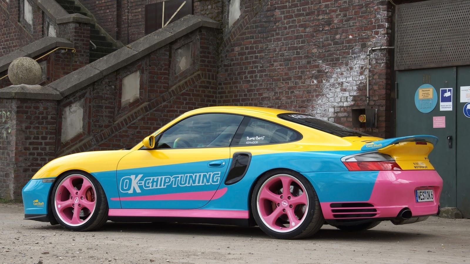 1600x900 automotivegeneral: 2002 ok chiptuning manta porsche 996 turbo wallpaper