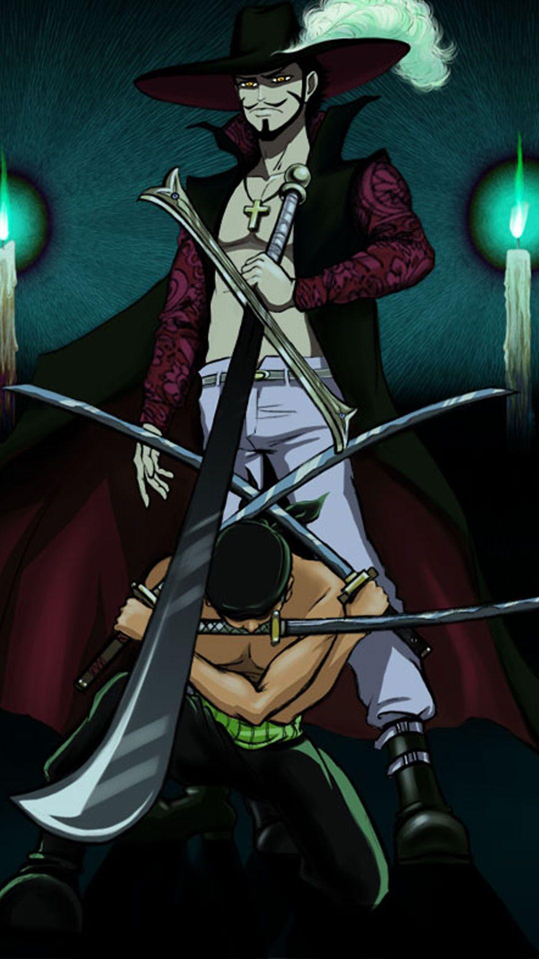 1080x1920 Mihawk wallpaper 8. One piece drawing, Hawkeye one piece, One piece image