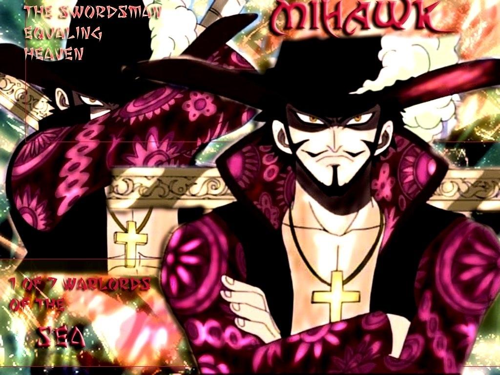 1024x768 Hawk Eyes Mihawk piece foto