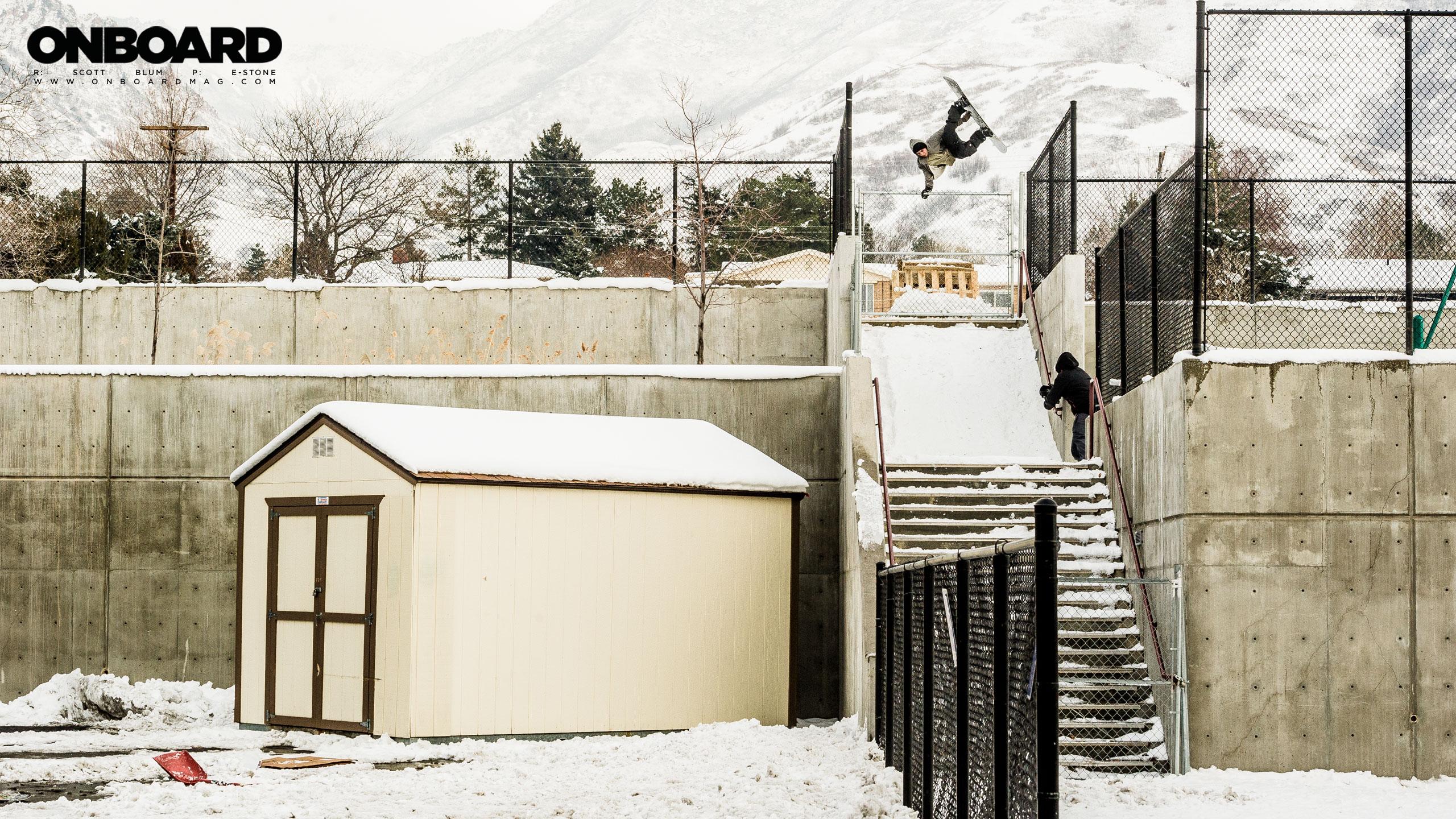 2560x1440 SNOWBOARD WALLPAPER Blum / Handplant Transfe