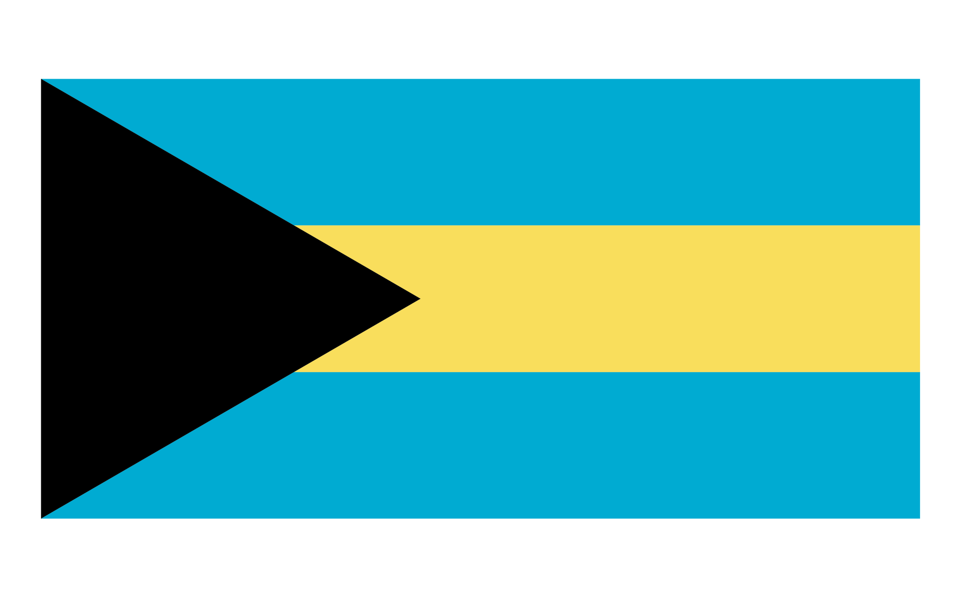 1920x1200 Bahamas Flag Wallpaper