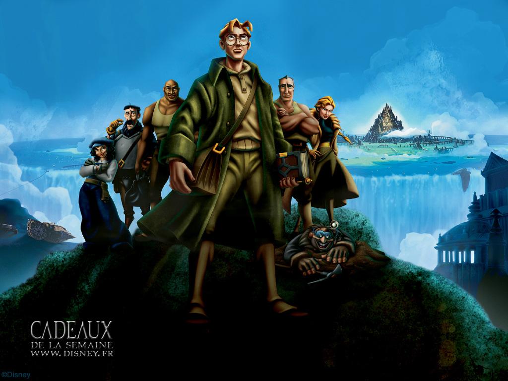 1024x768 Atlantis The Lost Empire wallpaper