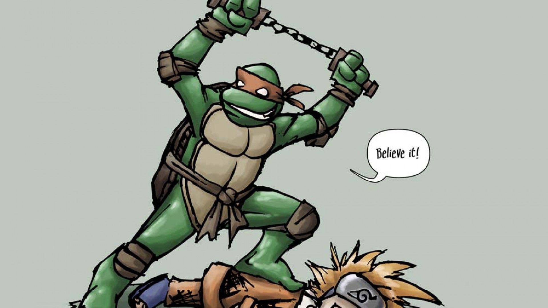 1920x1080 ScreenHeaven: Teenage Mutant Ninja Turtles Uzumaki Naruto crossovers