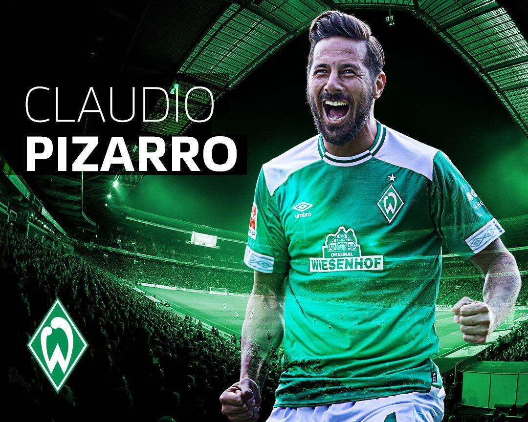 1080x864 Bundesliga. Claudio Pizarro extends Werder Bremen contract