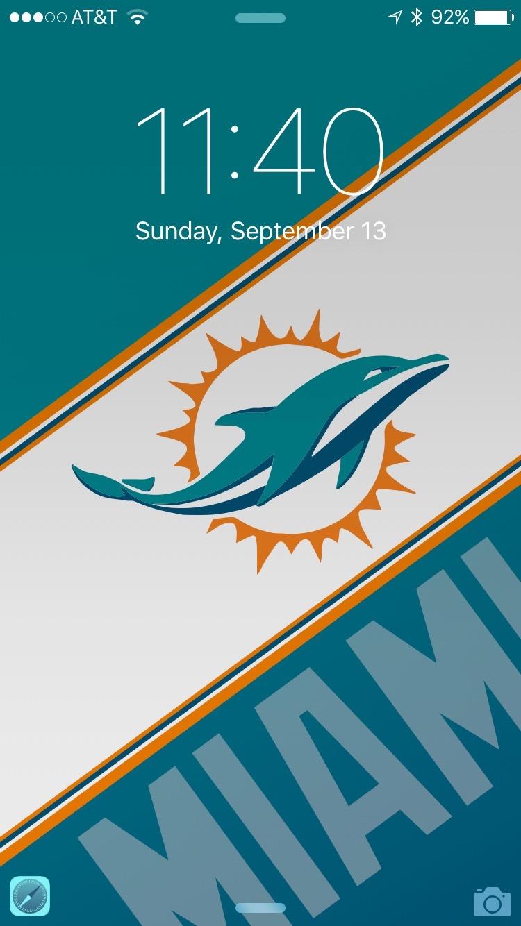 750x1334 Dolphins iPhone 6 Wallpaper (link in comments): miamidolphins