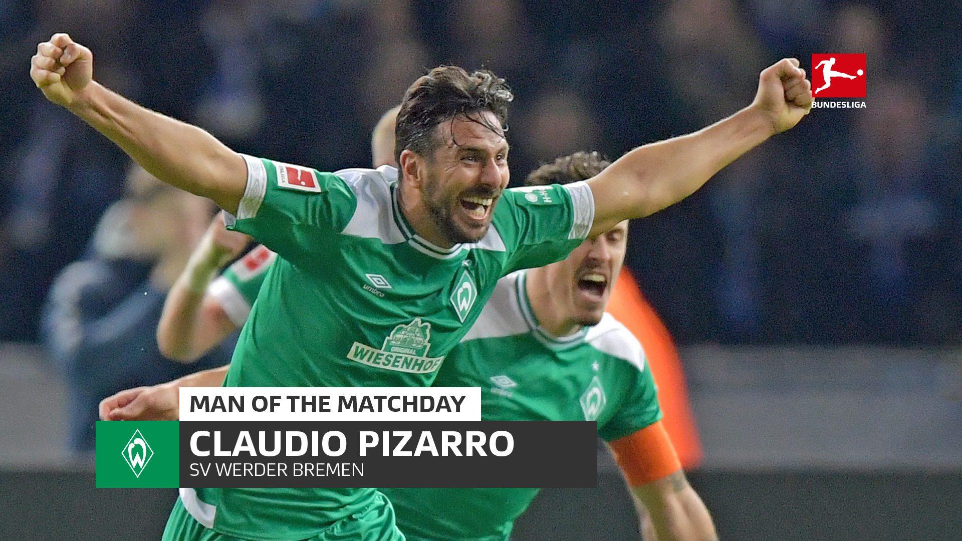 1920x1080 Claudio Pizarro: Incredible Werder Bremen veteran delighted with oldest Bundesliga goalscorer record