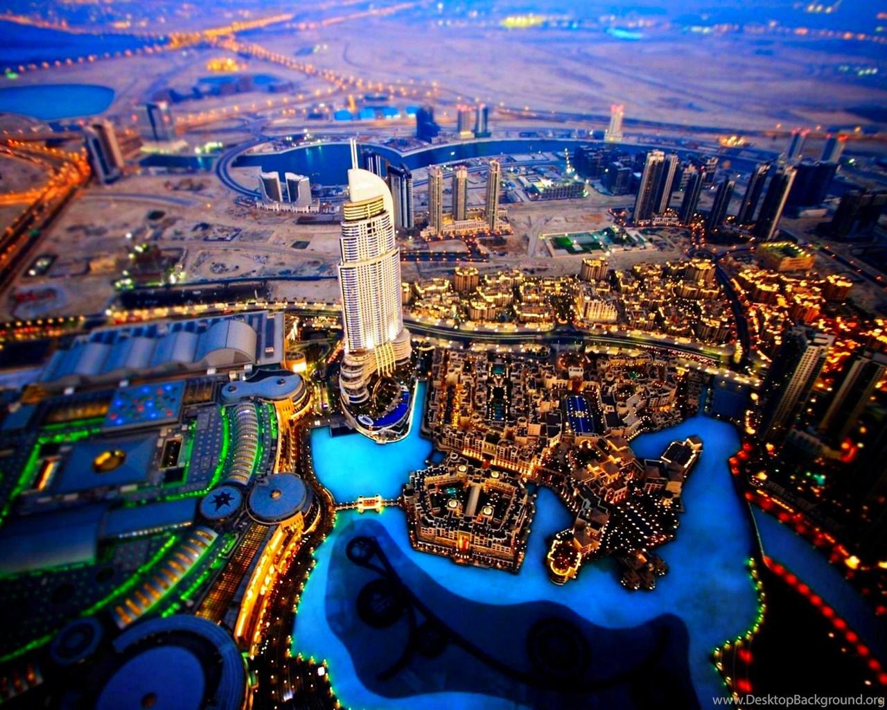1280x1024 Dubai Sky Night View HD Wallpaper DreamLoveWallpaper Desktop Background