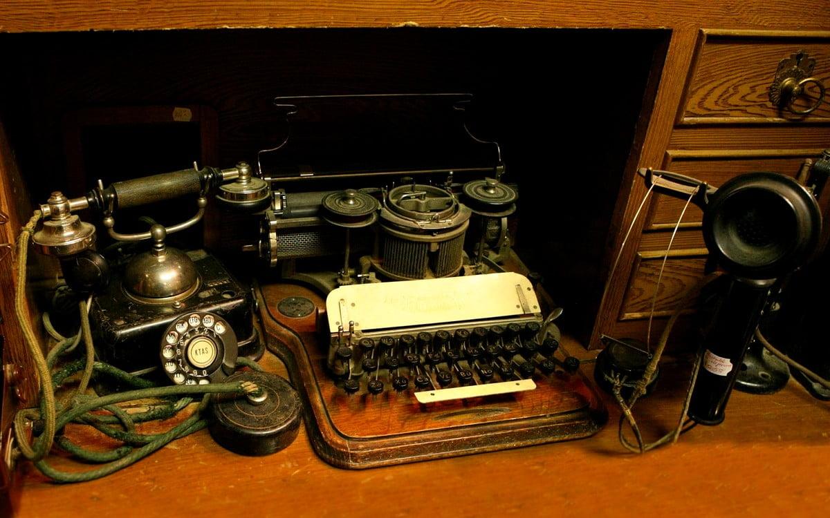 1200x750 Technology, Typewriter, Corded Phone wallpaper. Download Free pics