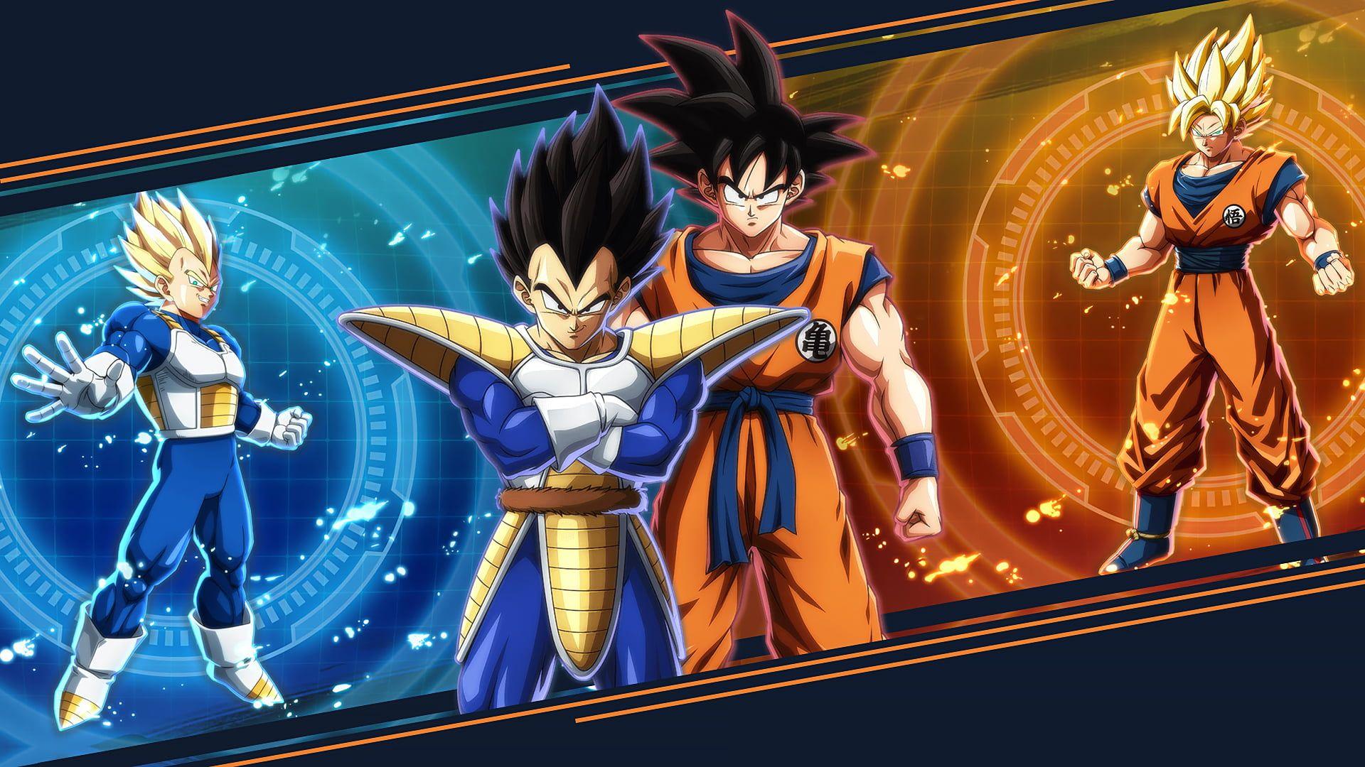 1920x1080 Dragon Ball Dragon Ball FighterZ #Goku Vegeta (Dragon Ball) P # wallpaper #hdwallpaper #desktop. Goku wallpaper, Goku and vegeta, Goku