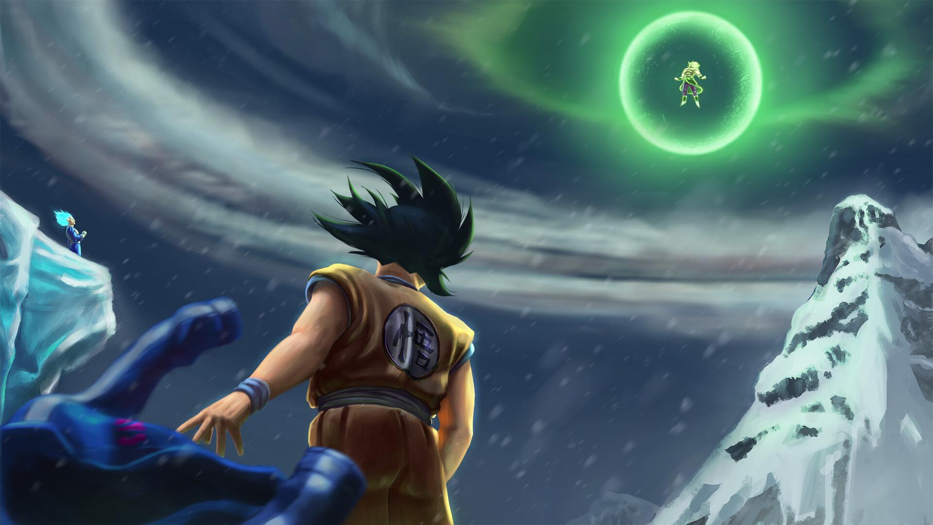 1920x1080 1920x1080 Broly (Dragon Ball), Dragon Ball Super: Broly, Goku, Vegeta (Dragon Ball). Mocah HD Wallpaper