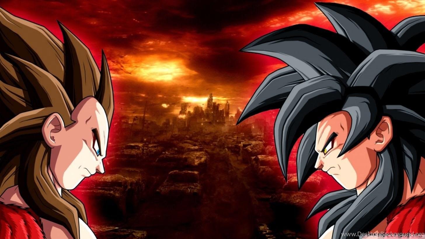 1456x819 Goku Vegeta HD Wallpaper Desktop Background