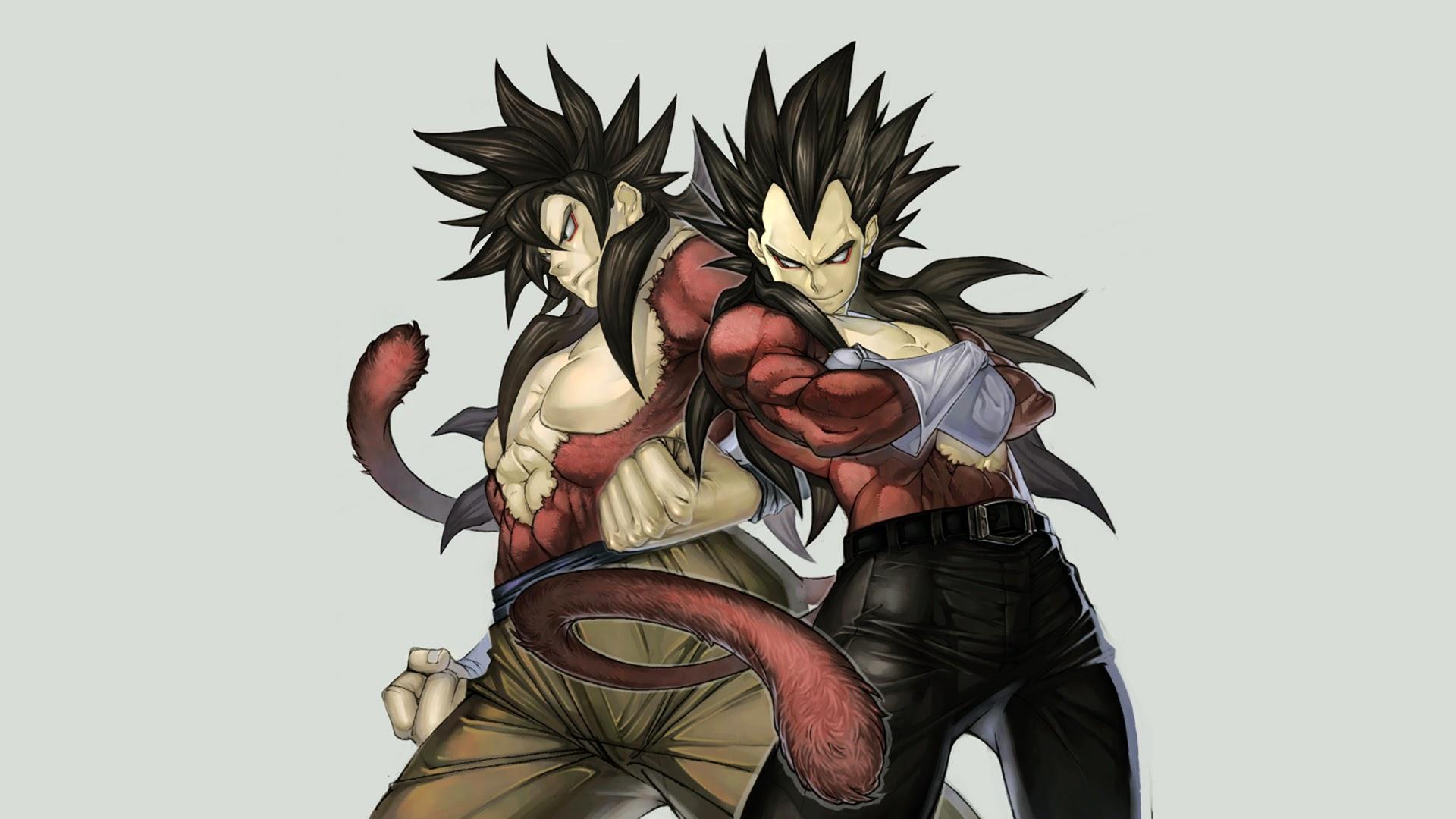 1920x1080 Goku Vegeta Super Saiyan 4 91 HD Wallpaper