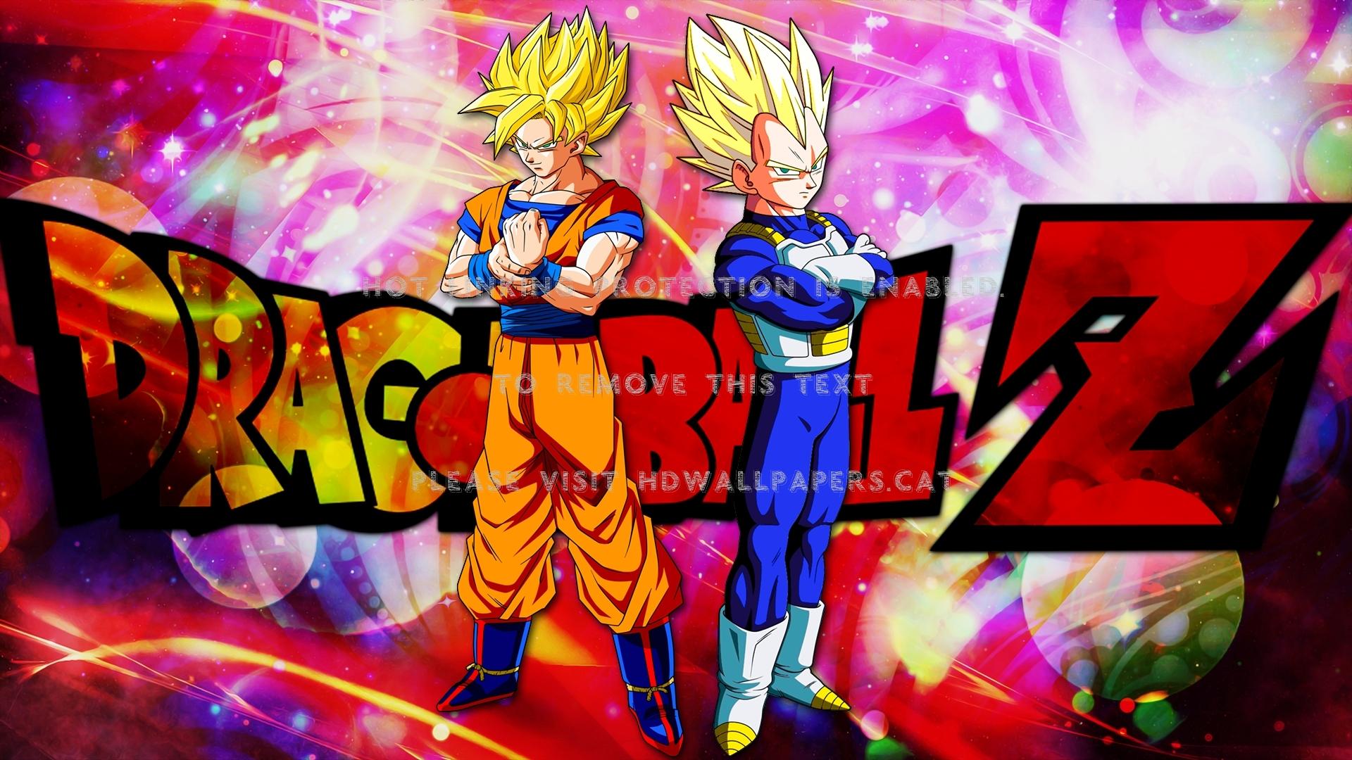 1920x1080 Goku Vegeta Super Saiyan Dragonball Z Anime
