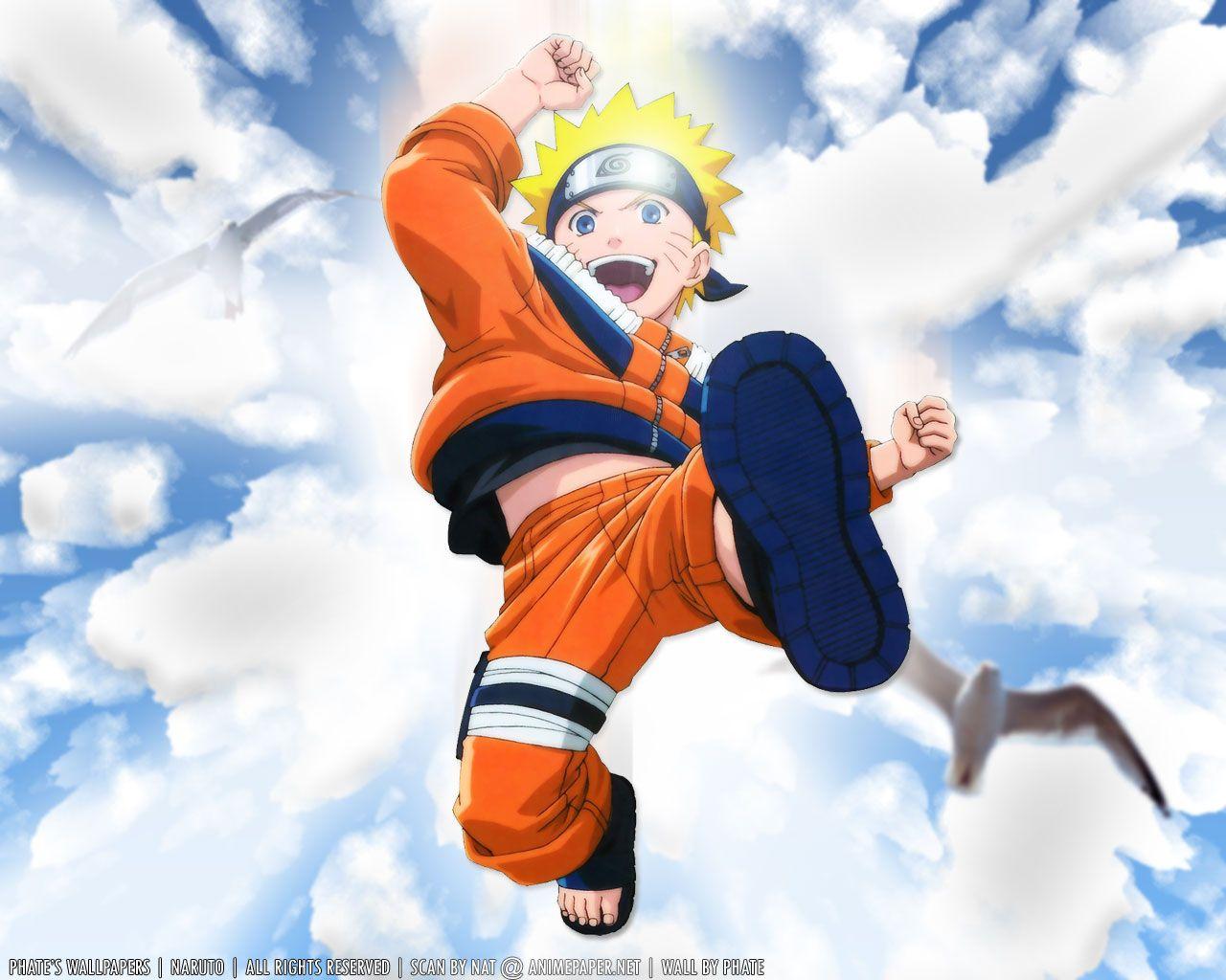 1280x1024 Happy Naruto Wallpaper