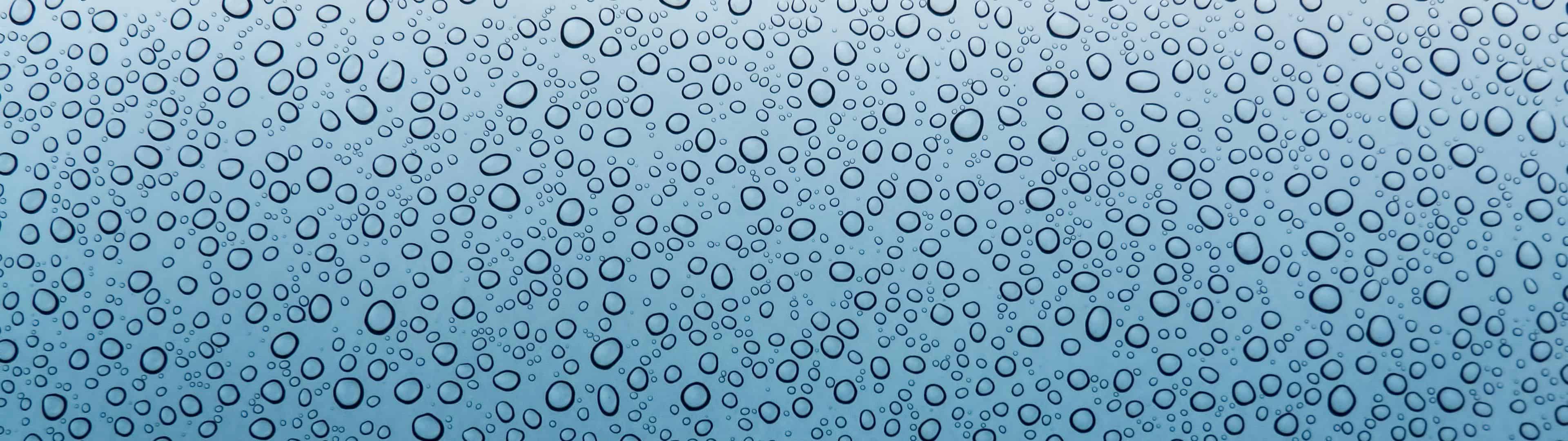 3840x1080 Water Droplets Dual Monitor Wallpaper