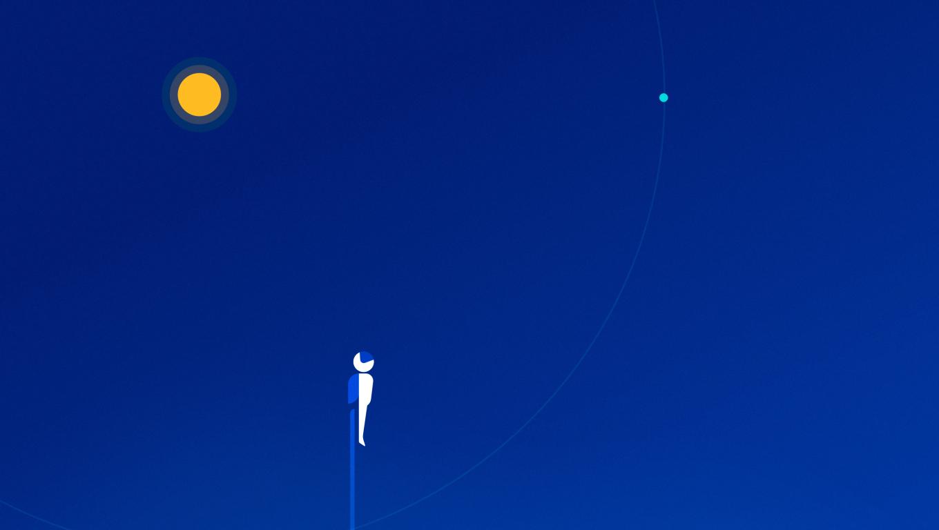 1360x768 Flying In The Galaxy Mobile Desktop Laptop HD Wallpaper, HD Minimalist 4K Wallpaper, Image, Photo and Background