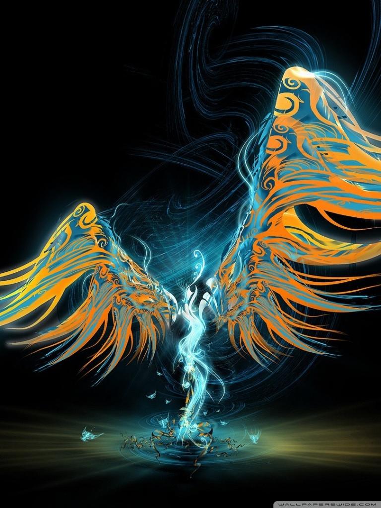768x1024 Angel Wallpaper For Mobile