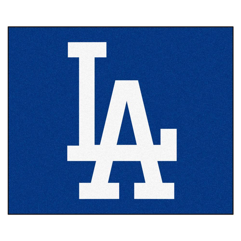 1000x1000 FANMATS MLB Los Angeles Dodgers Blue 5 Ft. X 6 Ft. Indoor Tailgater Area Rug 20331 Home Depot. Los Angeles Dodgers Logo, Los Angeles Dodgers, Dodgers