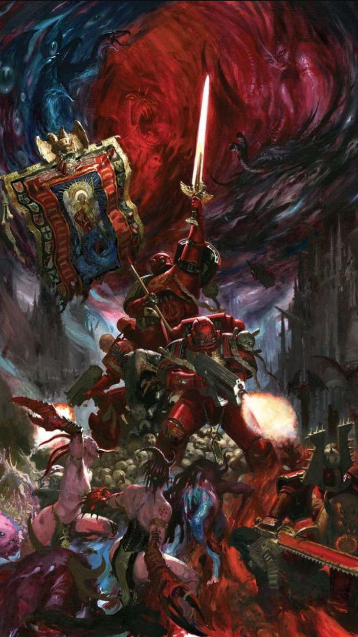 700x1245 blood angels wallpaper, action adventure game, cg artwork, games, warlord, fictional character