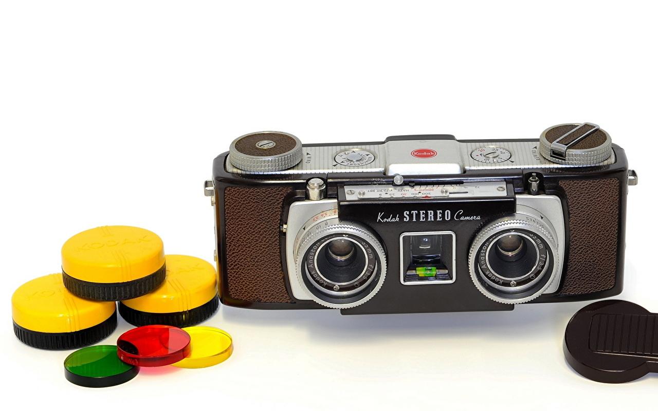 1280x800 Desktop Wallpaper Kodak Stereo Camera antique