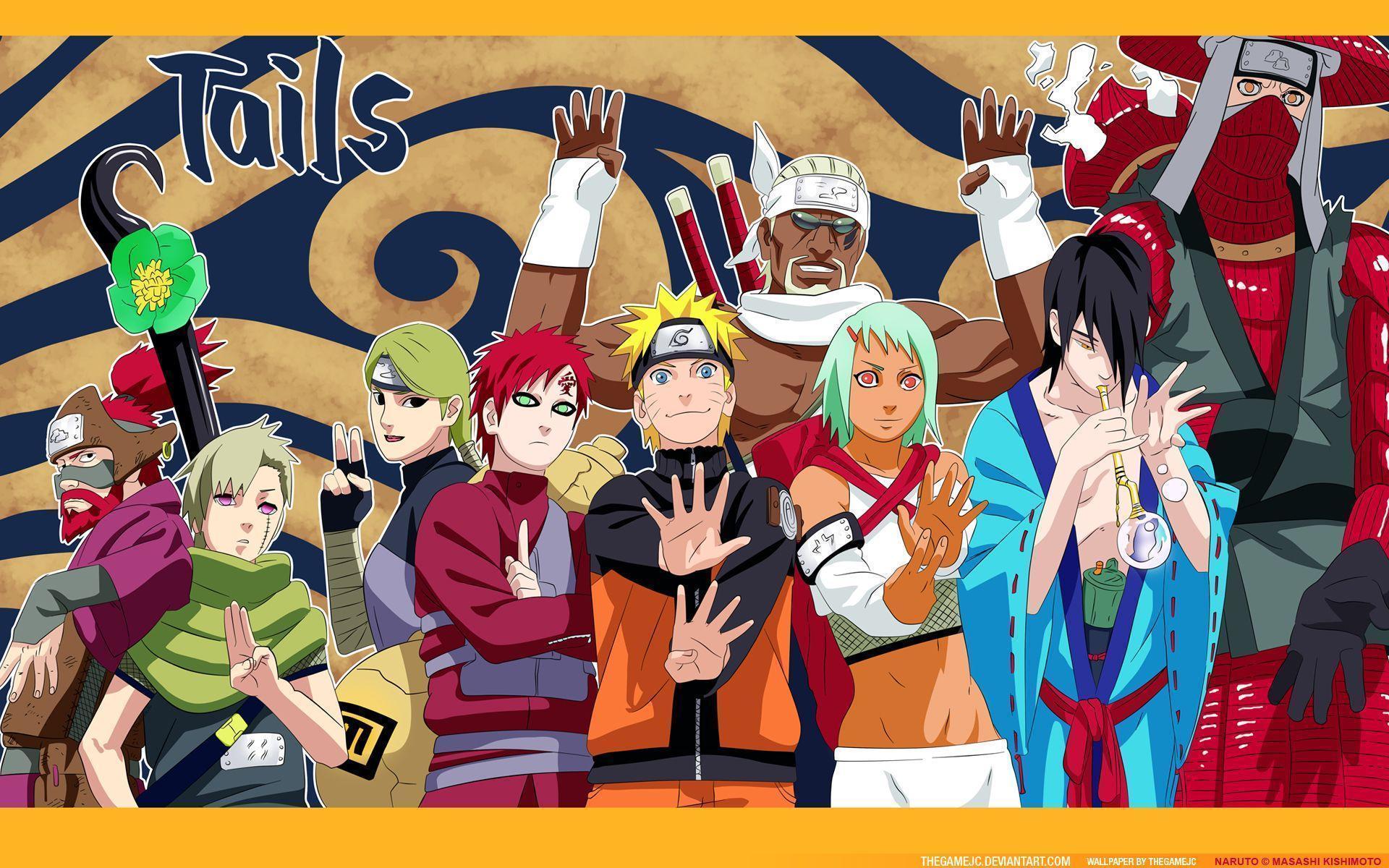 1920x1200 Jinchuuriki Wallpaper