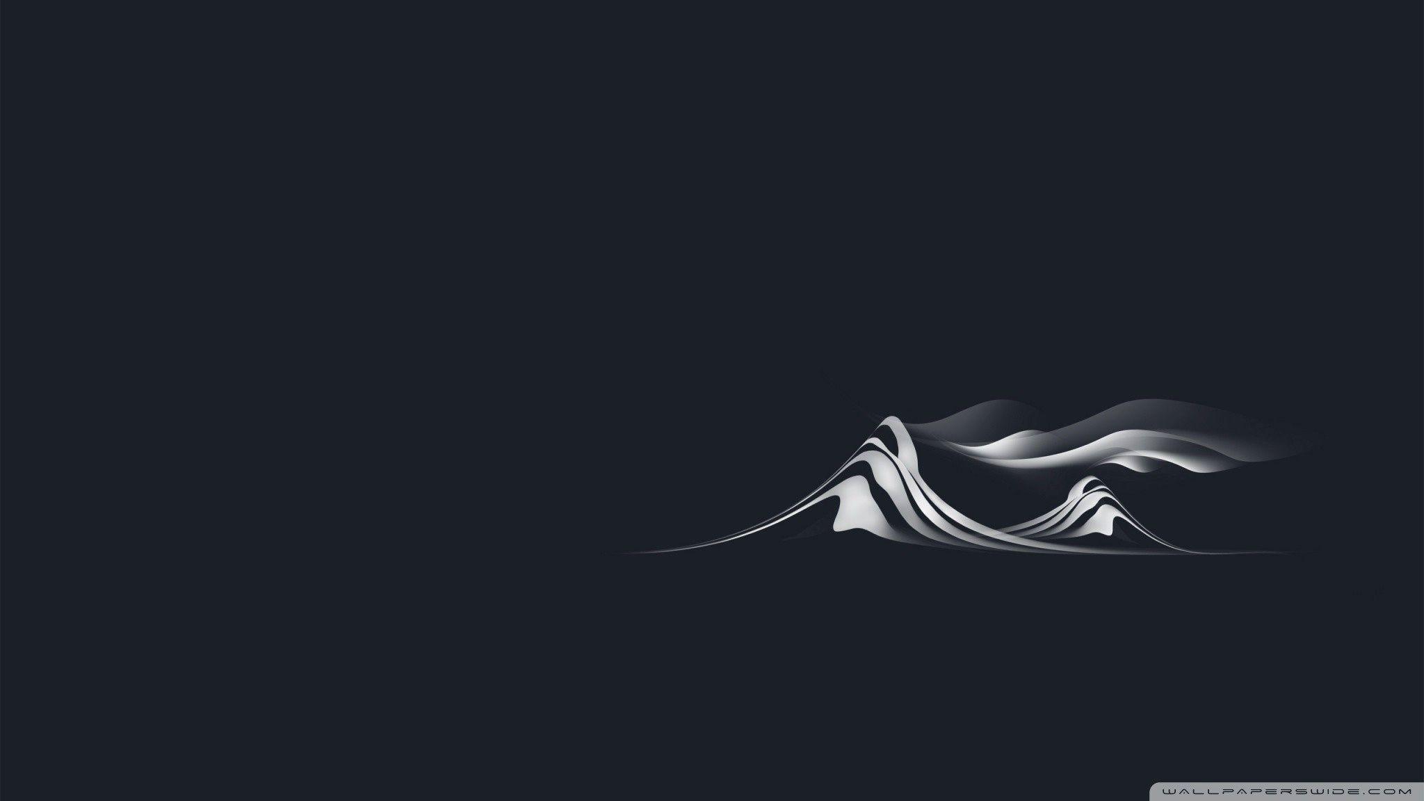 2048x1152 Dark Minimal Wallpaper 4K Trick