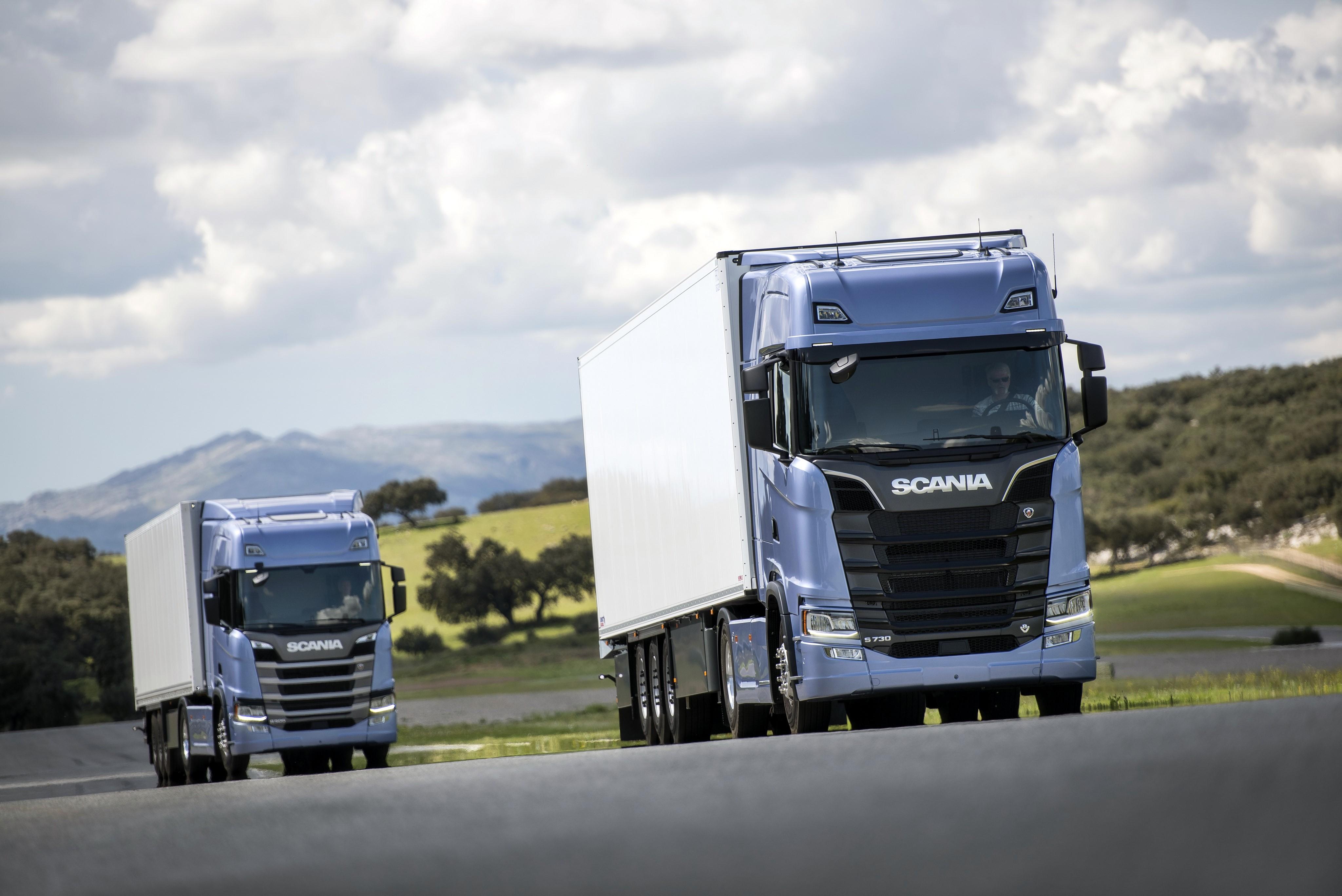 4096x2734 4K, S Scania, Trucks, Light Blue. Mocah HD Wallpaper