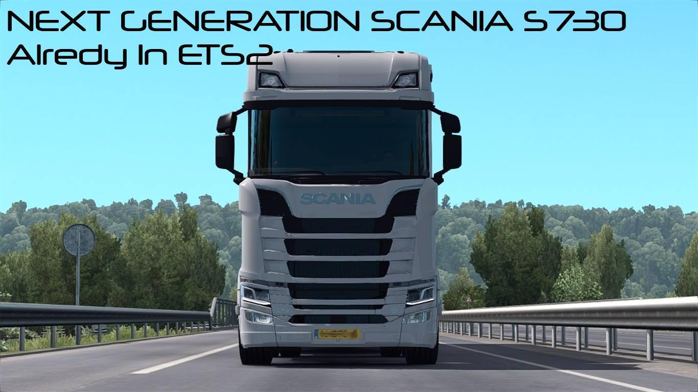 1366x768 Scania S730 IN ETS2 1.26