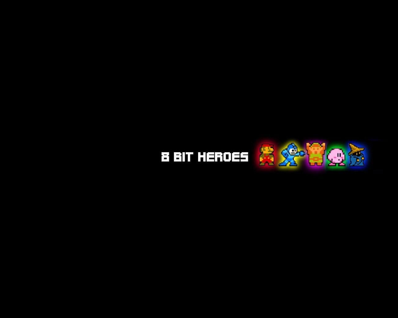 1280x1024 8 Bit Heroes Wallpaper, Super Mario, Minimalism • Wallpaper For You HD Wallpaper For Desktop & Mobile
