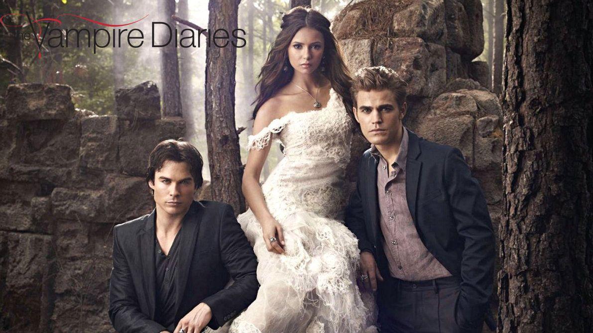 1191x670 Beautiful Elena & The Salvatore Brothers (Desktop Wallpaper). Vampire diaries wallpaper, Vampire diaries, Vampire diaries seasons