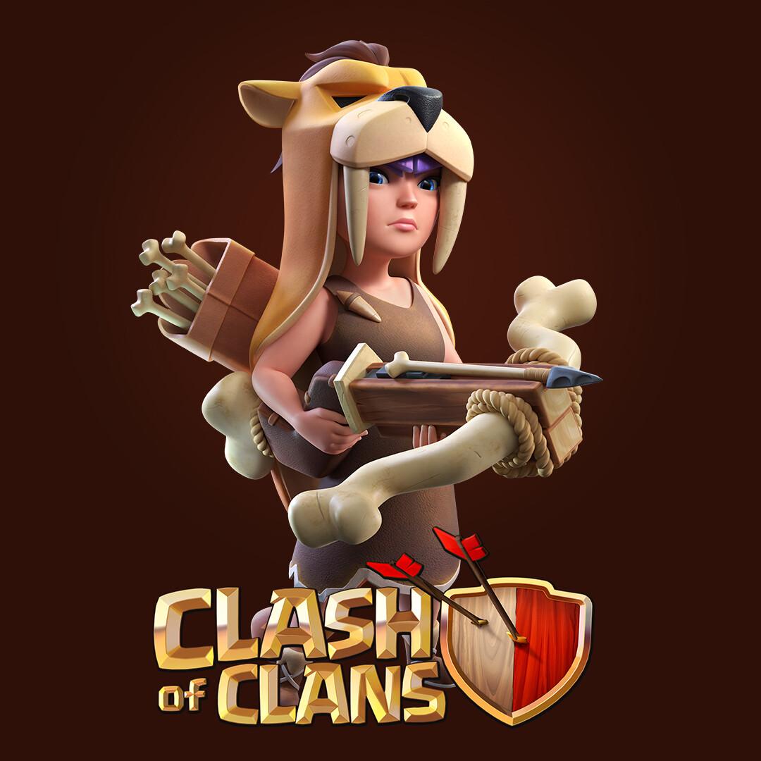 clash of clans barbarian king wallpaper