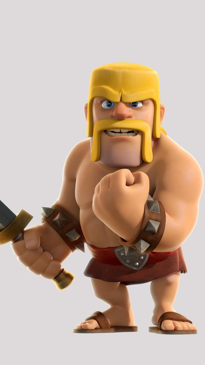 720x1280 Clash Of Clans Barbarian
