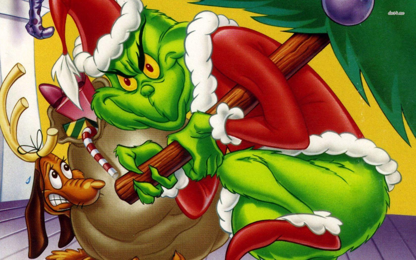 1680x1050 Dr. Seuss' How The Grinch Stole Christmas Wallpaper
