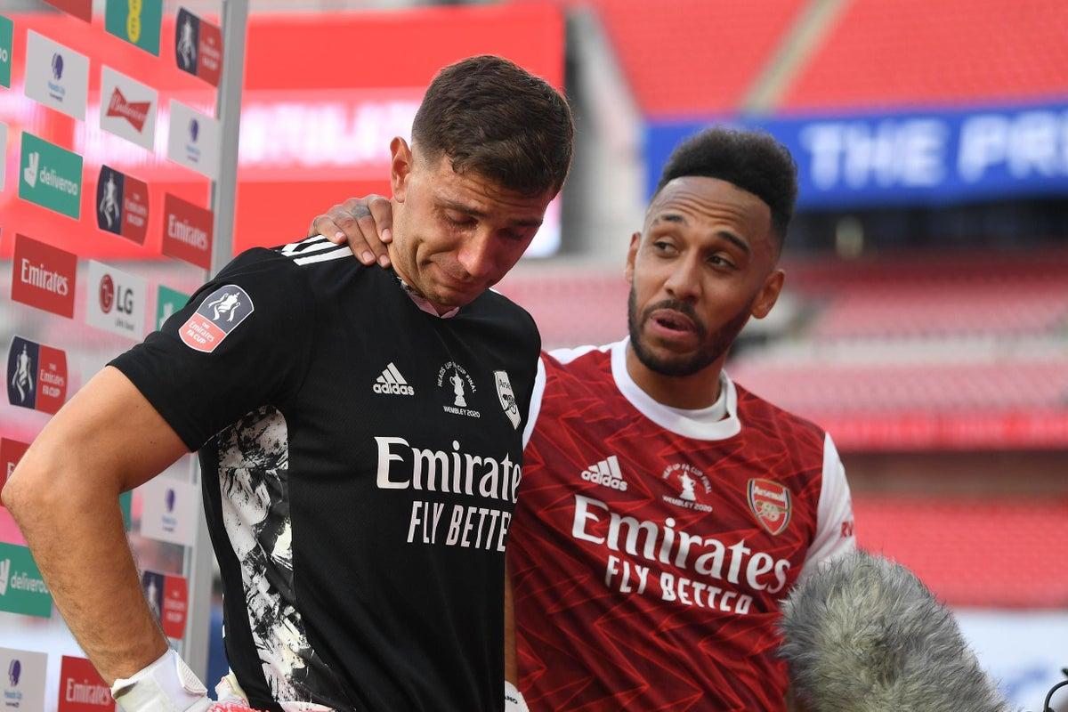 1200x800 Emi Martinez says his 'family will be crying' in Argentina after Arsenal's FA Cup win. London Evening Standard