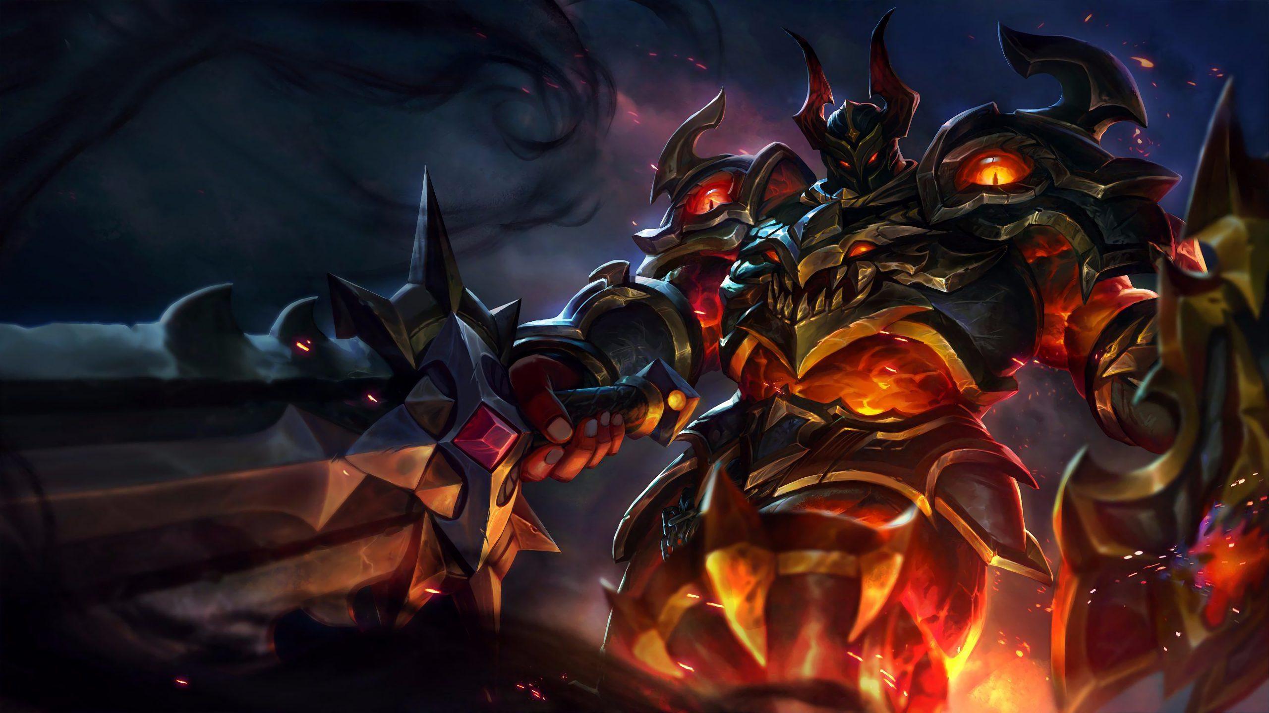 2560x1440 Wallpaper HD Tigreal : Warrior of Dawn, Skin Edition Mobile Legends For PC and Phone