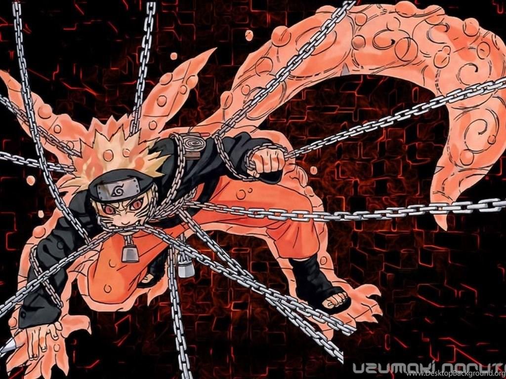 1024x768 Naruto Nine Tailed Fox Wallpaper Desktop Background