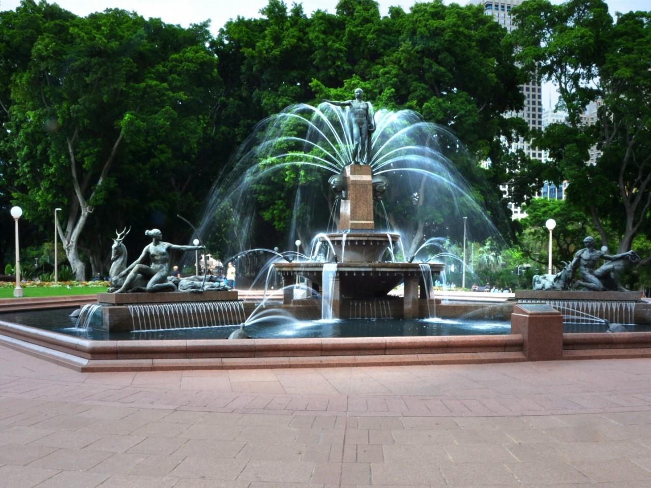 1280x960 Hyde park fountain HD Wallpaper 1280x960