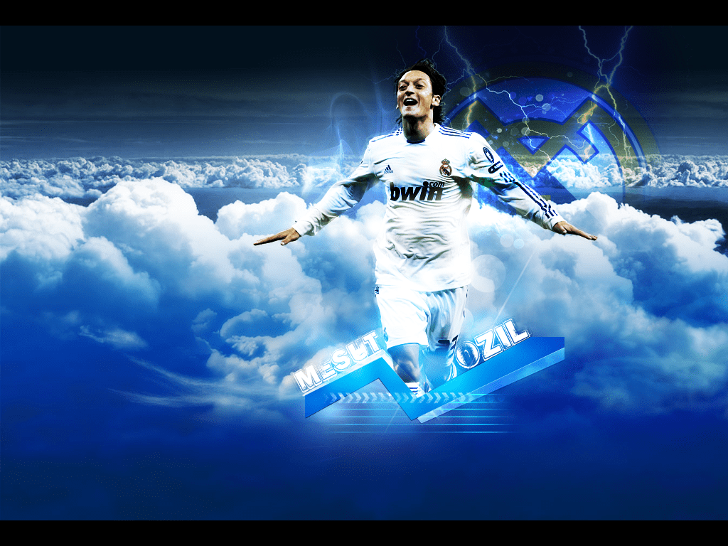 1024x768 Hala Madrid Mesut (: Özil Wallpaper
