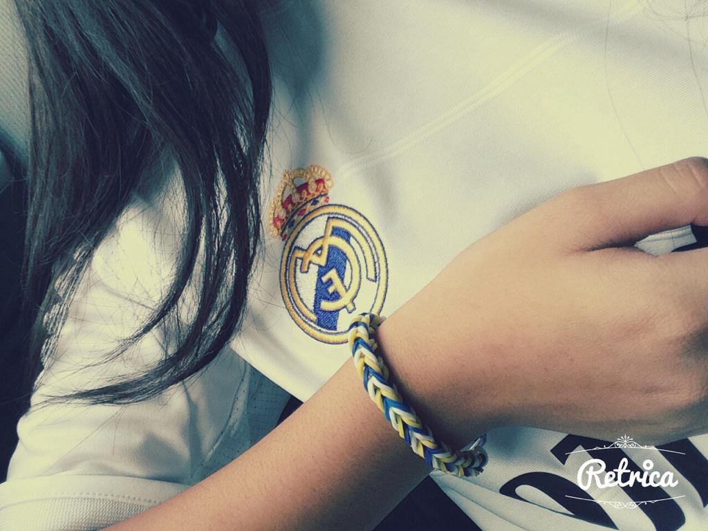 1024x768 Girl, Champions, And Hala Madrid Image You Real Madrid