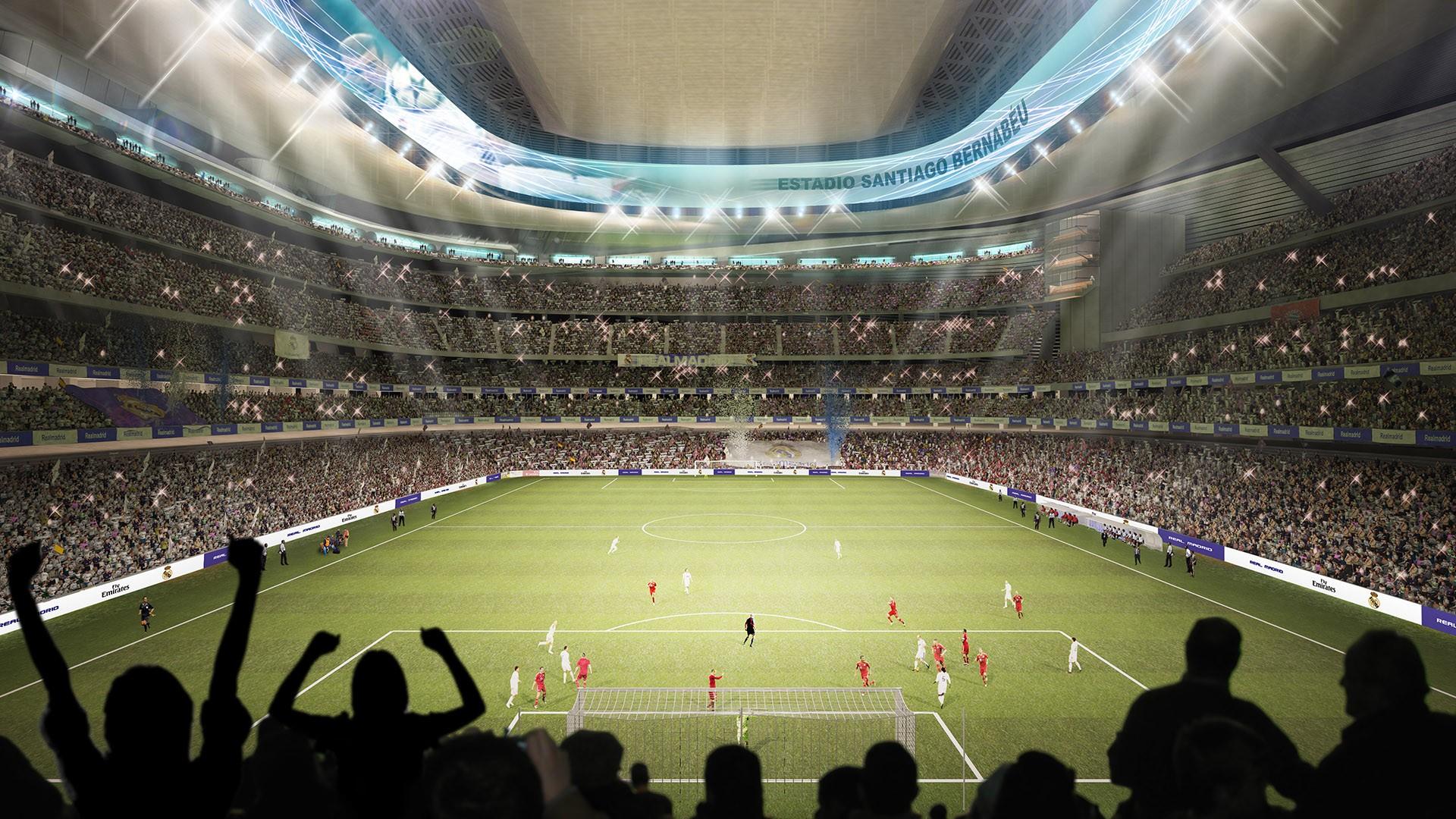 1920x1080 Real Madrid Santiago Bernabeu stadium wallpaper