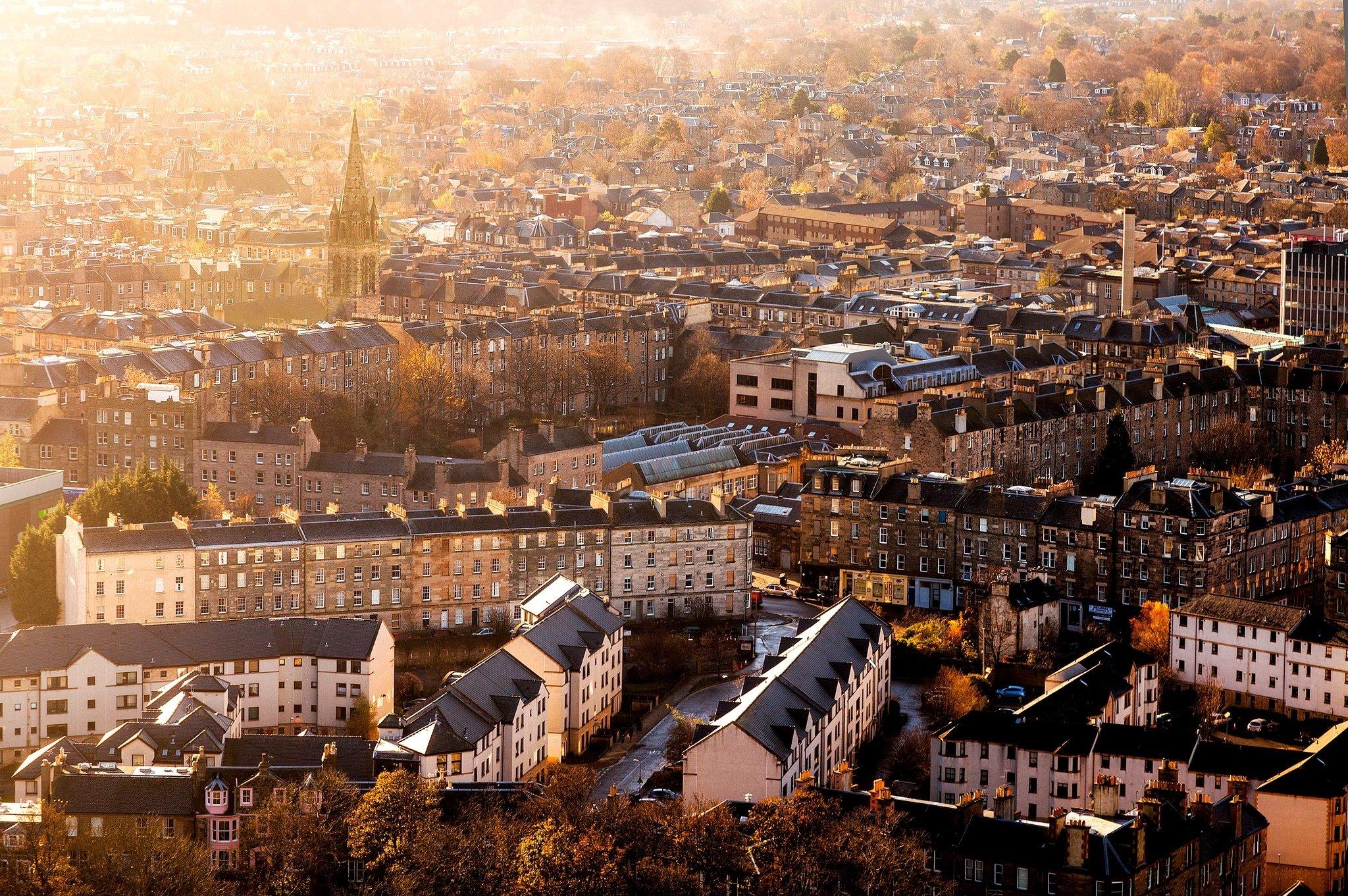 2048x1361 edinburgh, A, City, Panorama, Night, Home, Building, Fall Wallpaper HD / Desktop and Mobile Background
