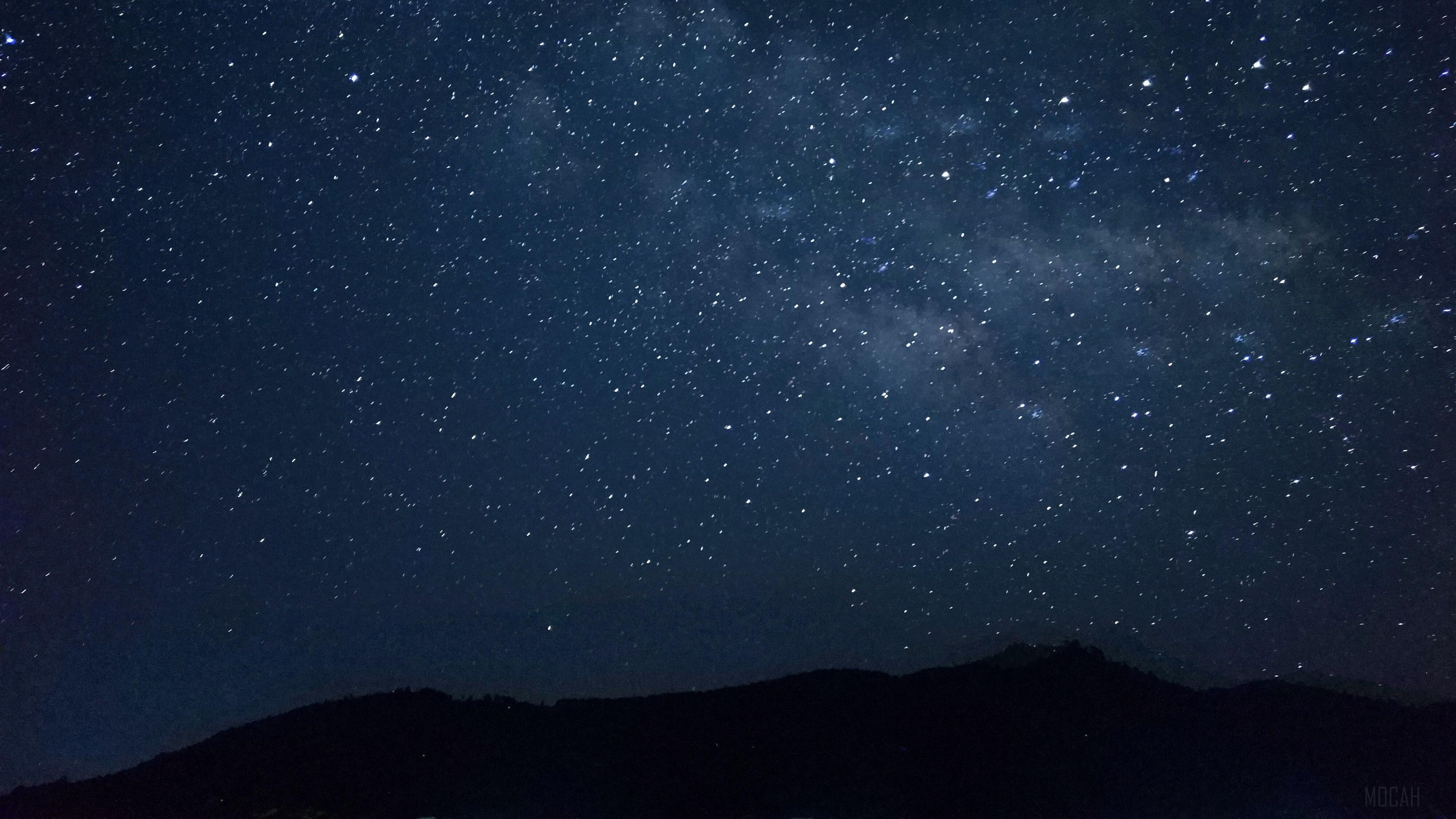 3840x2160 starry sky, night, space, stars 4k wallpaper. Mocah HD Wallpaper