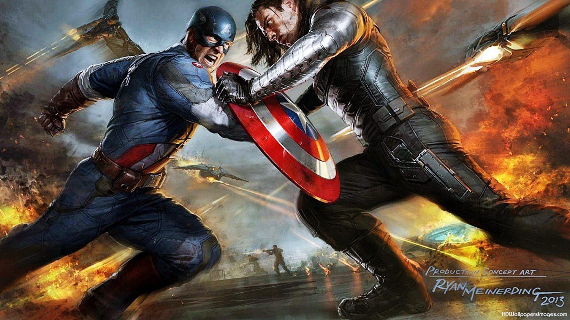 1920x1080 Winter Soldier Wallpaper HD