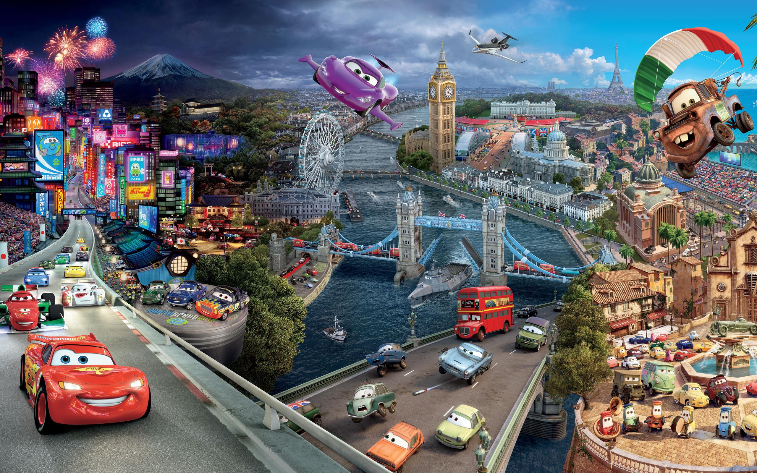 2560x1600 Free download Cars 2 Disney Pixar Cars 2 Wallpaper 34551614 [2560x1600] for your Desktop, Mobile & Tablet. Explore Disney Pixar Cars Wallpaper. Pixar Wallpaper, Up Wallpaper Pixar, Disney Up Wallpaper